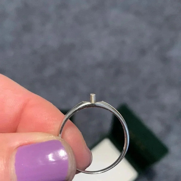 Freshwater  Pearl Pendant & Ring Set 925 SS - Picture 12 of 14